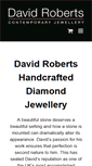 Mobile Screenshot of davidrobertsjewellery.com